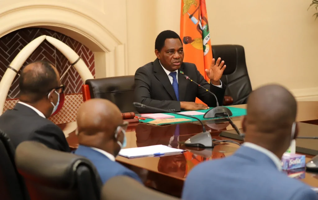 Zambia president