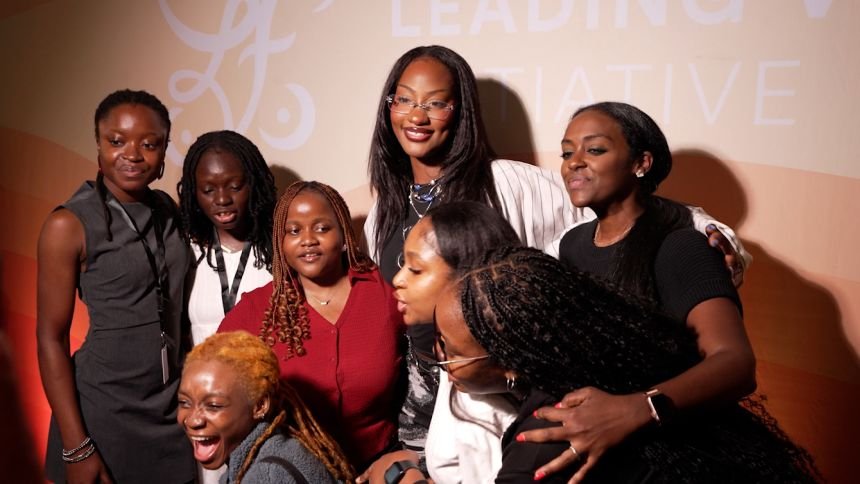 Tems at the launch of her Leading Vibe Initiative in Lagos August 2025