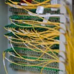 Data centre server room AI technology infrastructure