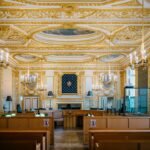 Justice scales and gavel symbolising rule of law and human rights