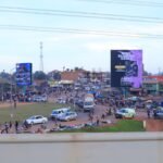 Street scene in Kampala Uganda