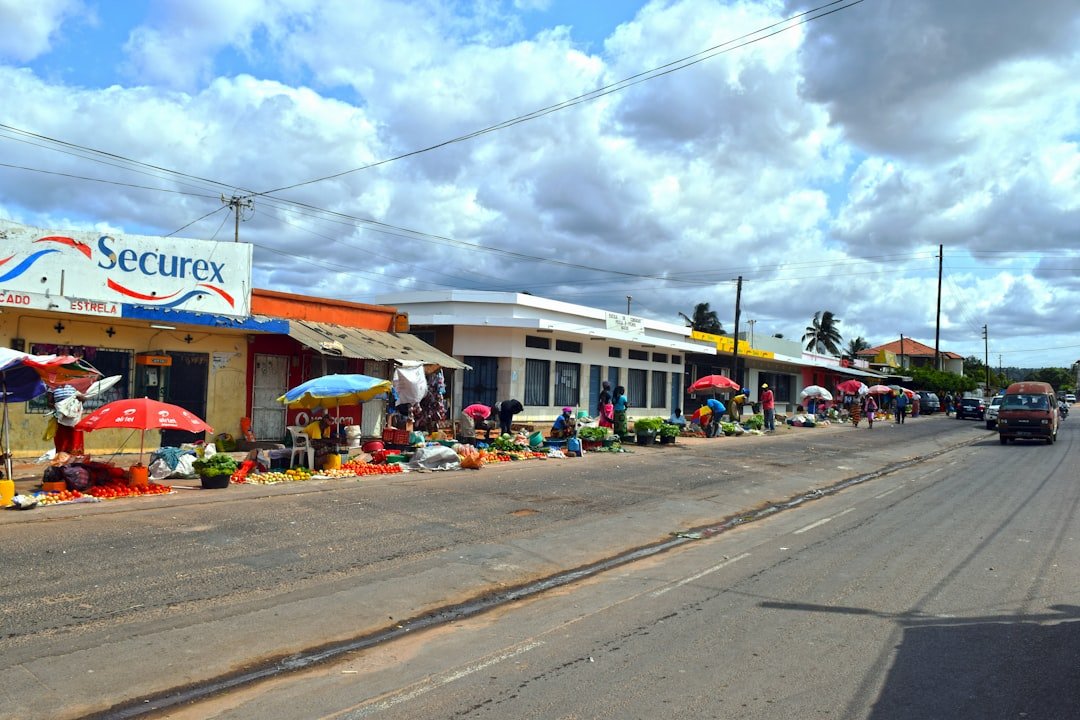 Small business owners in an urban African market setting