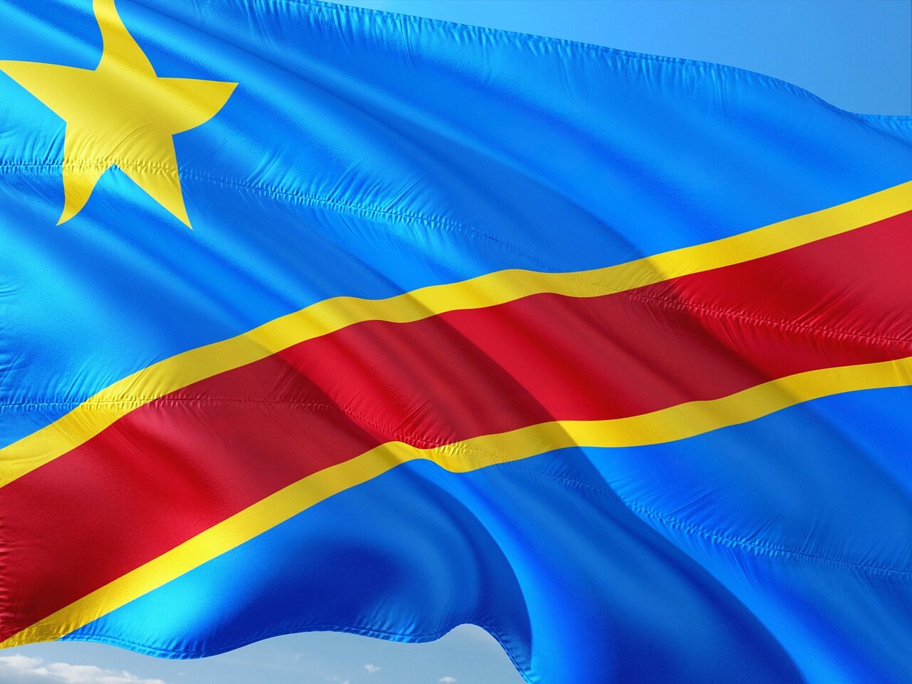 flag, democratic-republic-of-the-congo, banner, republic of the congo