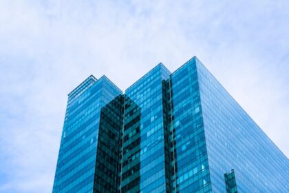 a very tall building with a lot of windows