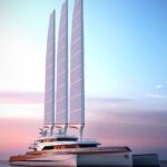 trimaran, yacht, sailing, sailing ship, sailing boat, nature, sailing yacht, super trimaran, superyacht, luxury, luxurious, luxury boat, sea, ocean